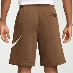 Nike Fleece Mens 11" Mid Rise Big and Tall Workout Shorts