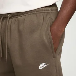 Nike Fleece Mens Straight Mid Rise Regular Fit Workout Pant