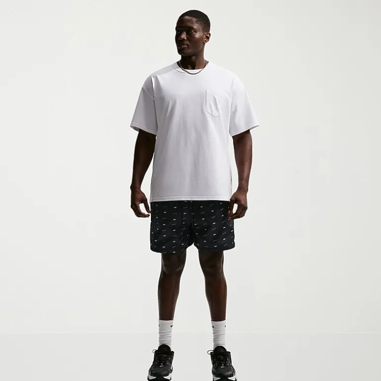 Nike Flow Mens 9" Mid Rise Big and Tall Workout Shorts