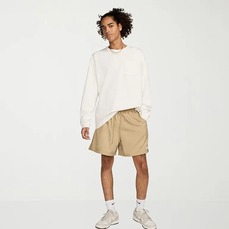 Nike Flow Mens 6" Mid Rise Workout Shorts