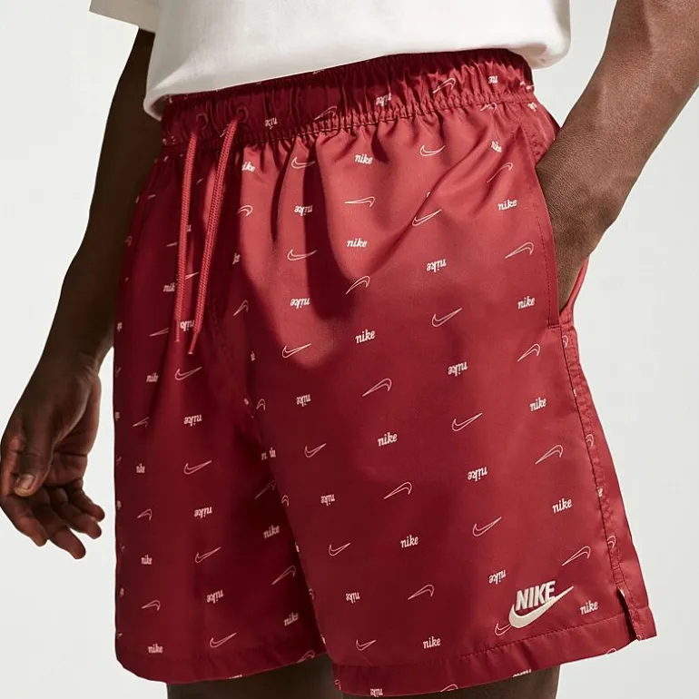 Nike Flow Mens 9" Mid Rise Workout Shorts