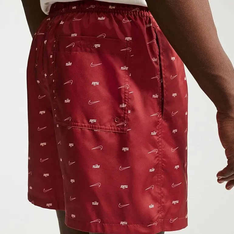 Nike Flow Mens 9" Mid Rise Workout Shorts