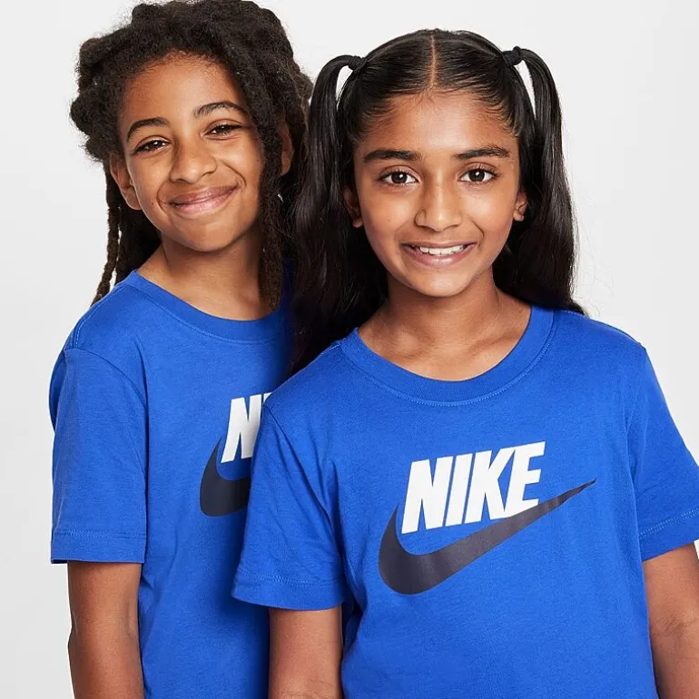 Nike Futura Big Kid Unisex Crew Neck Short Sleeve Regular Fit Graphic T-Shirt