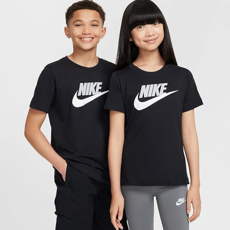 Nike Futura Big Kid Unisex Crew Neck Short Sleeve Regular Fit Graphic T-Shirt