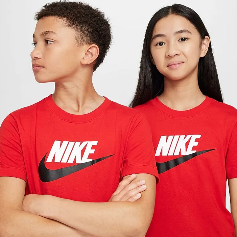 Nike Futura Big Kid Unisex Crew Neck Short Sleeve Regular Fit Graphic T-Shirt