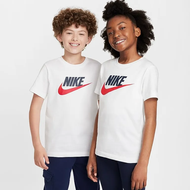 Nike Futura Big Kid Unisex Crew Neck Short Sleeve Regular Fit Graphic T-Shirt