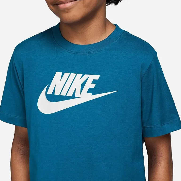 Nike Futura Big Kid Unisex Crew Neck Short Sleeve Regular Fit Graphic T-Shirt