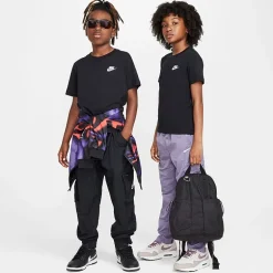 Nike Futura Big Kid Unisex Hooded Short Sleeve Active T-Shirt