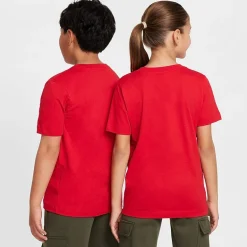 Nike Futura Big Kid Unisex Hooded Short Sleeve Active T-Shirt