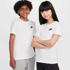 Nike Futura Big Kid Unisex Hooded Short Sleeve Active T-Shirt