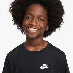 Nike Futura Big Kid Unisex Hooded Short Sleeve Active T-Shirt