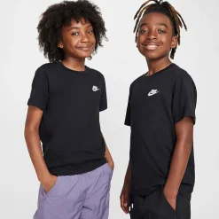 Nike Futura Big Kid Unisex Hooded Short Sleeve Active T-Shirt