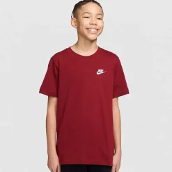 Nike Futura Big Kid Unisex Hooded Short Sleeve Active T-Shirt