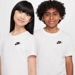 Nike Futura Big Kid Unisex Hooded Short Sleeve Active T-Shirt