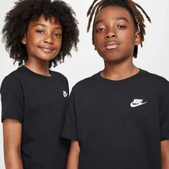 Nike Futura Big Kid Unisex Hooded Short Sleeve Active T-Shirt