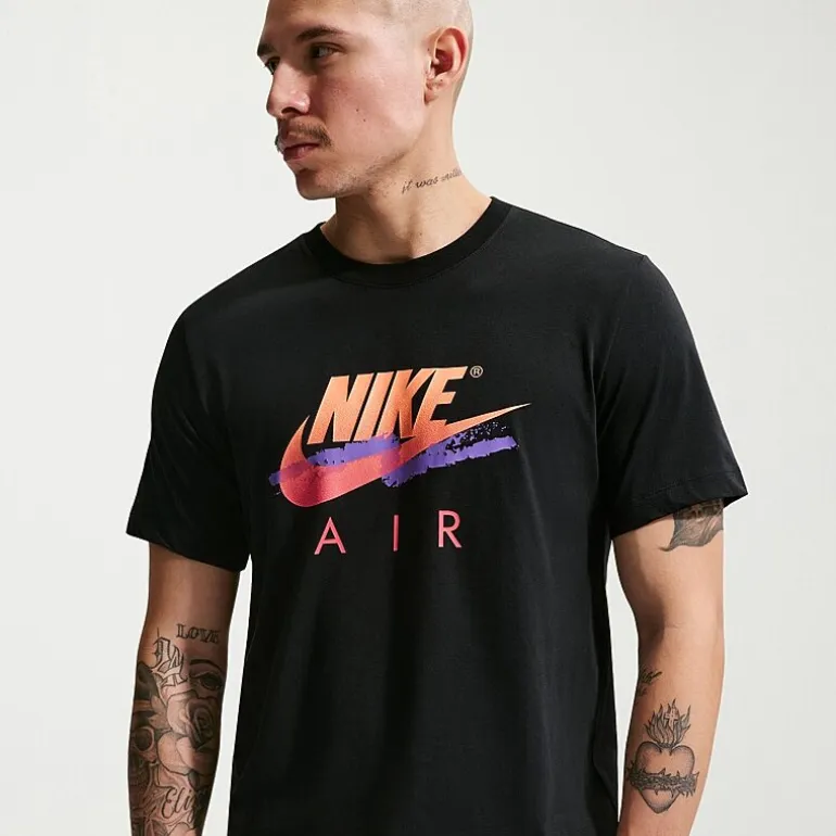 Nike Futura Mens Crew Neck Short Sleeve Classic Fit Graphic T-Shirt