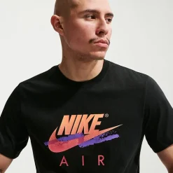 Nike Futura Mens Crew Neck Short Sleeve Classic Fit Graphic T-Shirt