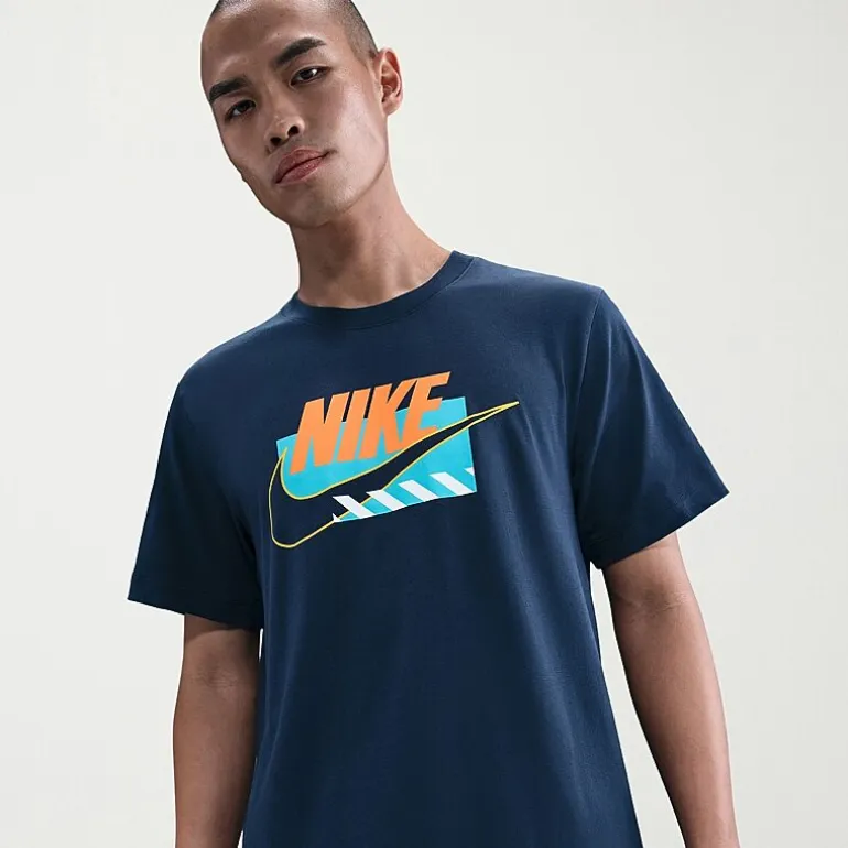 Nike Futura Mens Crew Neck Short Sleeve Classic Fit Graphic T-Shirt