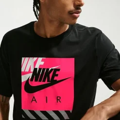 Nike Futura Mens Crew Neck Short Sleeve Classic Fit Graphic T-Shirt