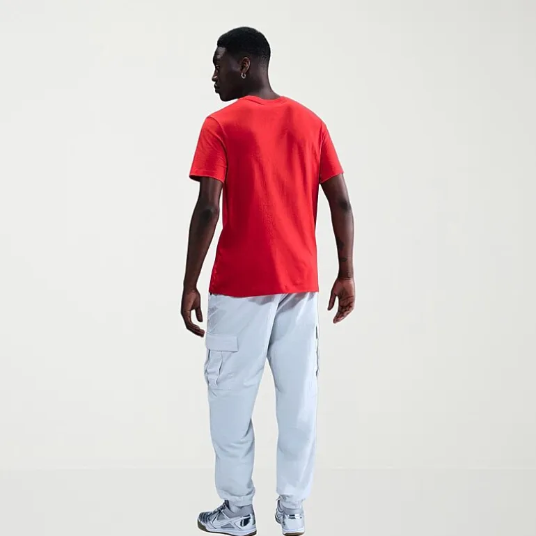 Nike Just Do It Mens Crew Neck Short Sleeve Regular Fit Big and Tall Graphic T-Shirt