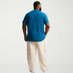 Nike Just Do It Mens Crew Neck Short Sleeve Classic Fit Big and Tall Graphic T-Shirt