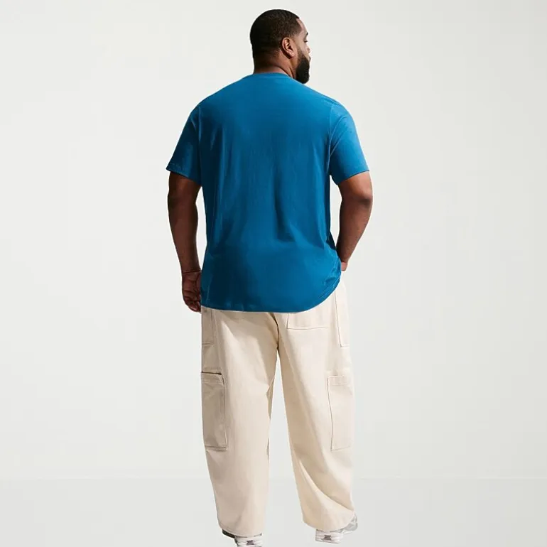Nike Just Do It Mens Crew Neck Short Sleeve Classic Fit Big and Tall Graphic T-Shirt