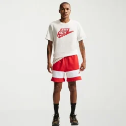 Nike Just Do It Mens Crew Neck Short Sleeve Classic Fit Big and Tall Graphic T-Shirt