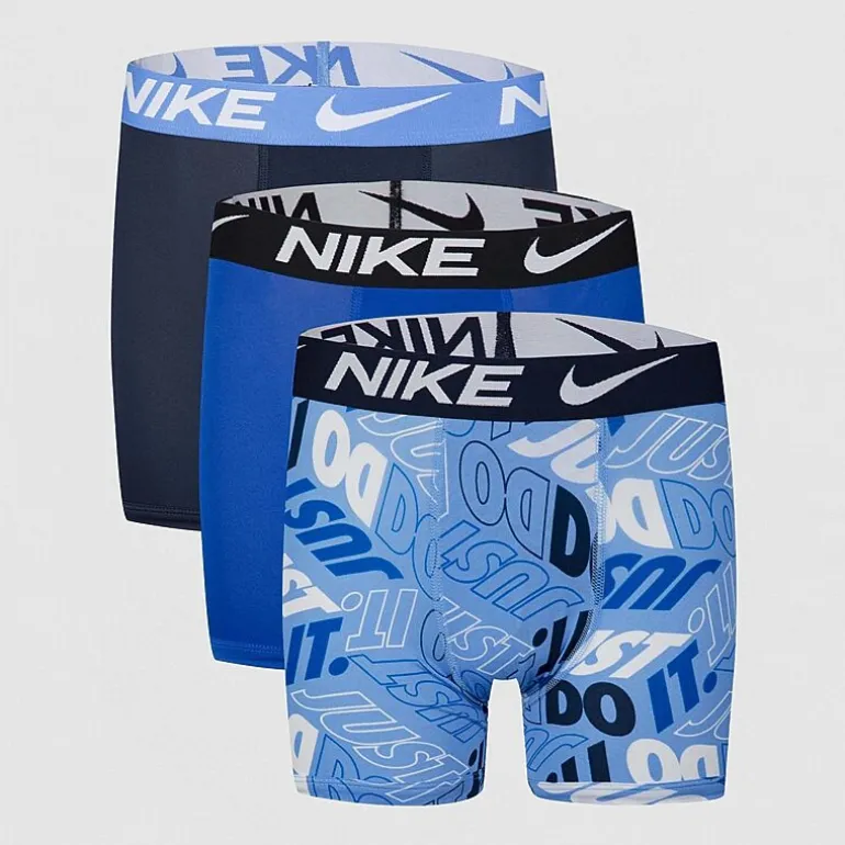 Nike Little & Big Kid Boys 3 Pack Boxer Briefs 9n0845-W1w