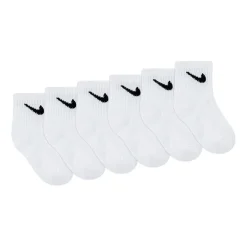 Nike Little & Big Kid Boys 6 Pair Quarter Ankle Socks