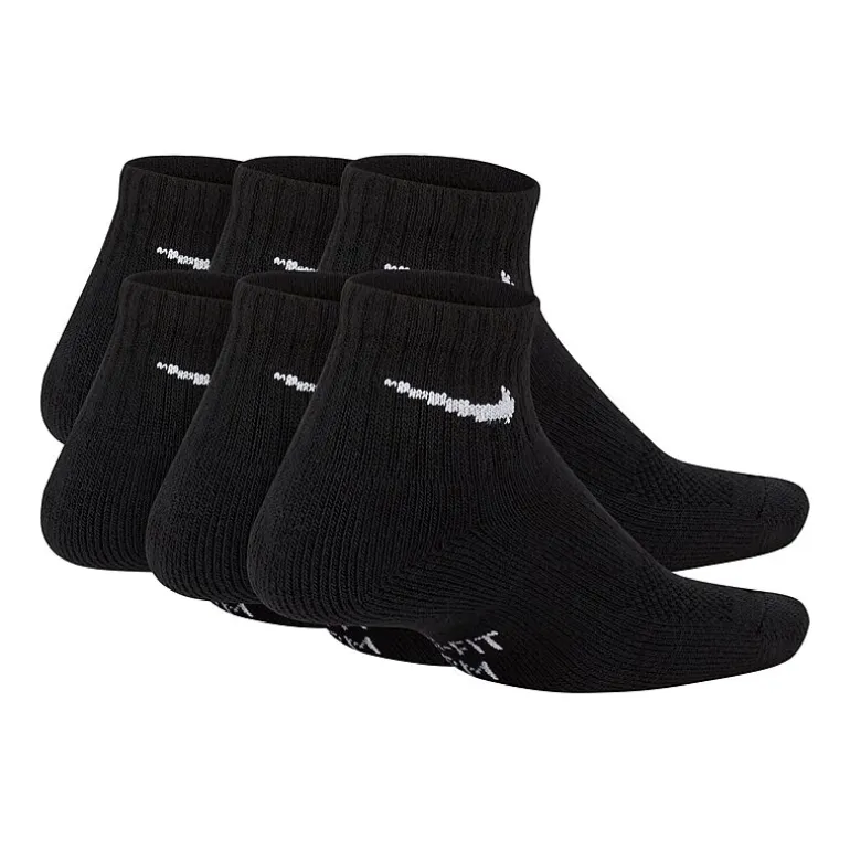 Nike Little & Big Kid Unisex 6 Pair Quarter Ankle Socks