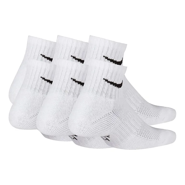 Nike Little & Big Kid Unisex 6 Pair Quarter Ankle Socks