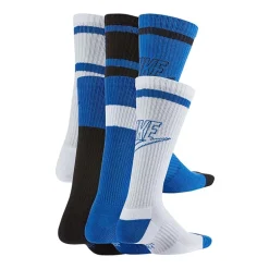 Nike Little & Big Kid Unisex 6 Pair Crew Socks