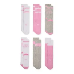 Nike Little & Big Kid Unisex 6 Pair Crew Socks