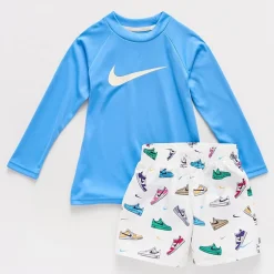 Nike Little Boys UV Protection 2-pc. Rash Guard Set