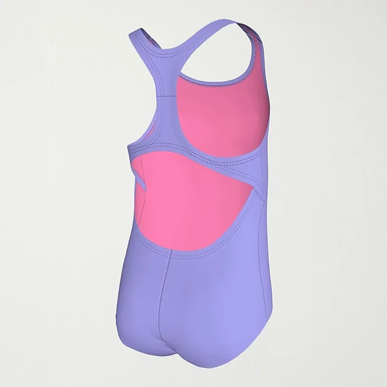 Nike Little Girls Long Sleeve One Piece Swimsuit