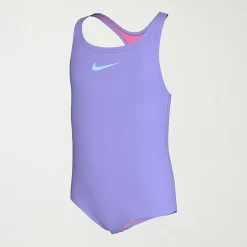 Nike Little Girls Long Sleeve One Piece Swimsuit