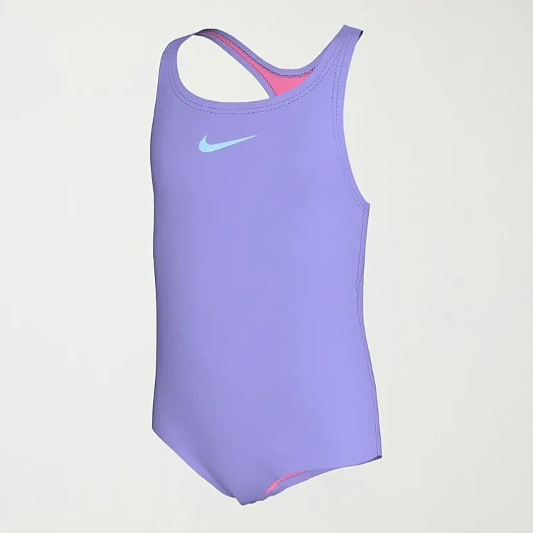 Nike Little Girls Long Sleeve One Piece Swimsuit
