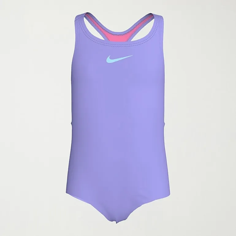 Nike Little Girls Long Sleeve One Piece Swimsuit