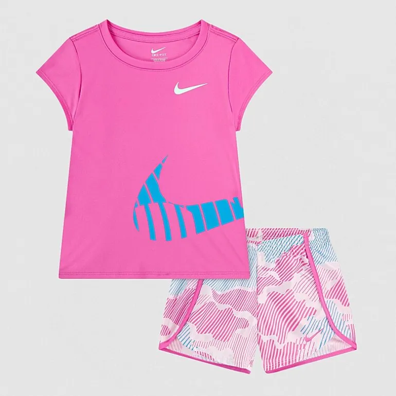 Nike Little Girls 2-pc. Short Set