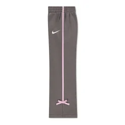 Nike Little Girls Straight Regular Fit Fleece Pull-On Pant