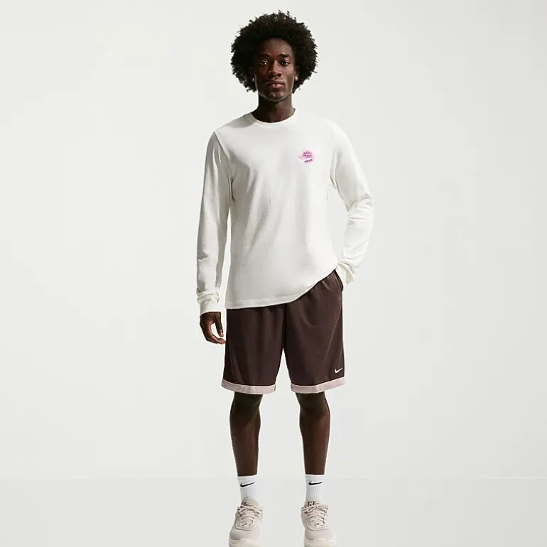 Nike Mens Big and Tall Mid Rise 11" Basketball Short