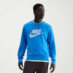Nike Mens Crew Neck Long Sleeve Big and Tall Sweatshirt
