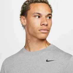 Nike Mens Crew Neck Long Sleeve Quick Dry Active T-Shirt