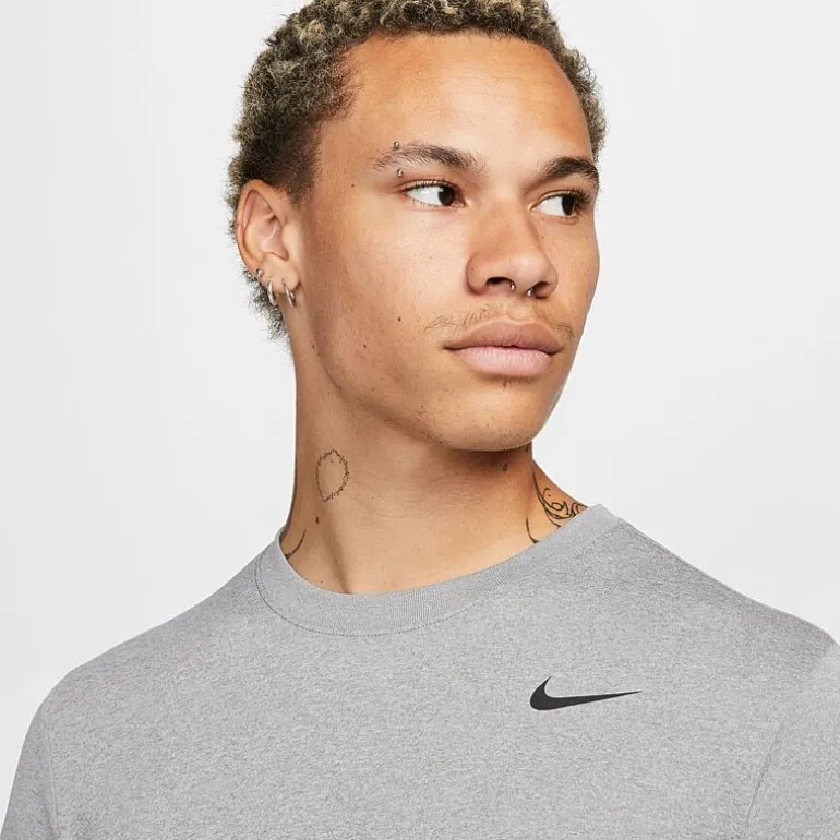 Nike Mens Crew Neck Long Sleeve Quick Dry Active T-Shirt
