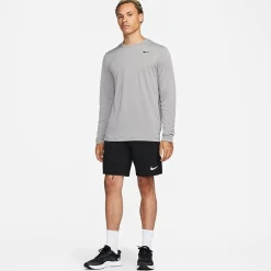 Nike Mens Crew Neck Long Sleeve Quick Dry Active T-Shirt