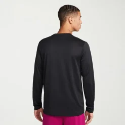 Nike Mens Crew Neck Long Sleeve Quick Dry Active T-Shirt