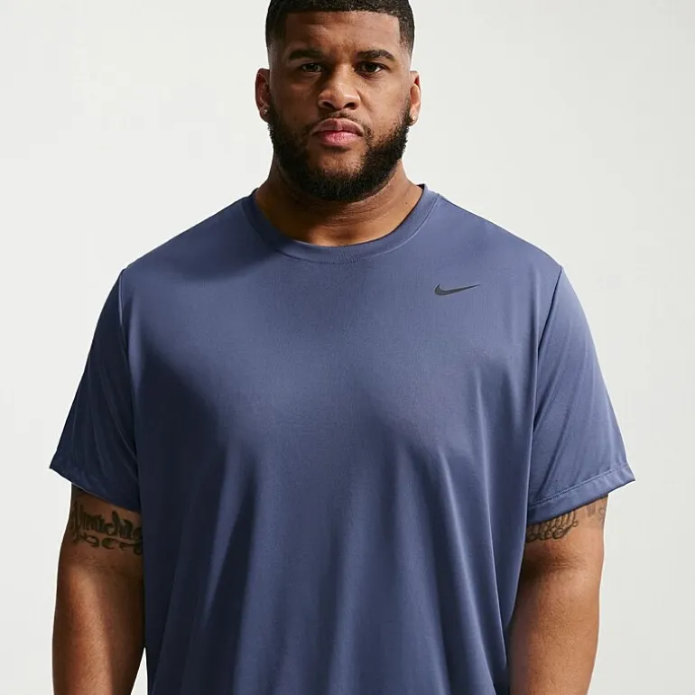 Nike Mens Crew Neck Short Sleeve Quick Dry Active Big and Tall T-Shirt