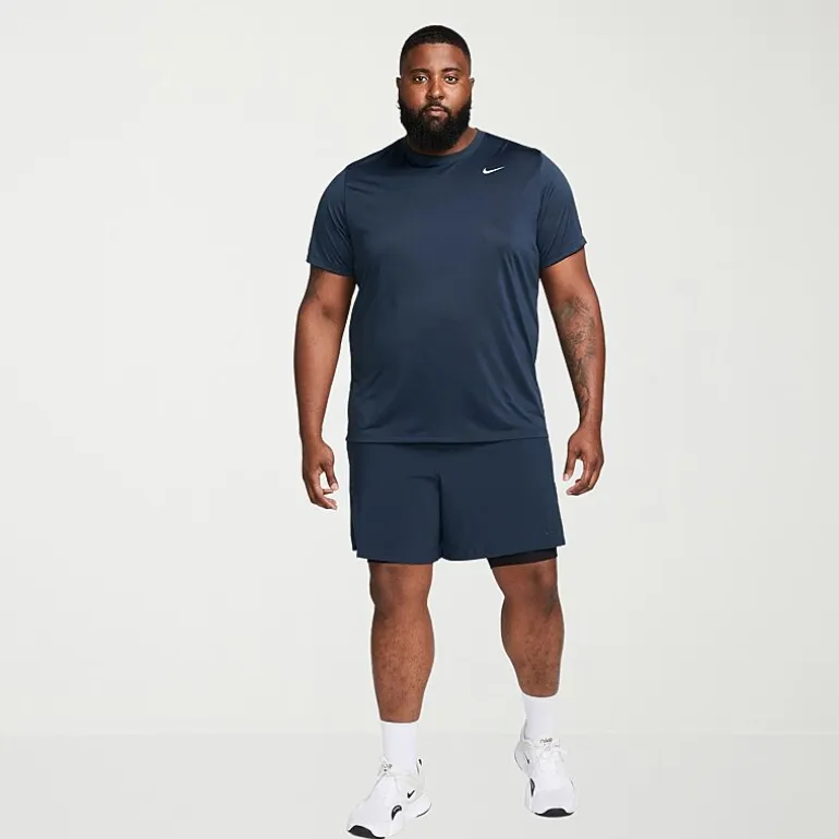 Nike Mens Crew Neck Short Sleeve Quick Dry Active Big and Tall T-Shirt