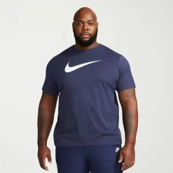 Nike Mens Crew Neck Short Sleeve Regular Fit Big and Tall Graphic T-Shirt