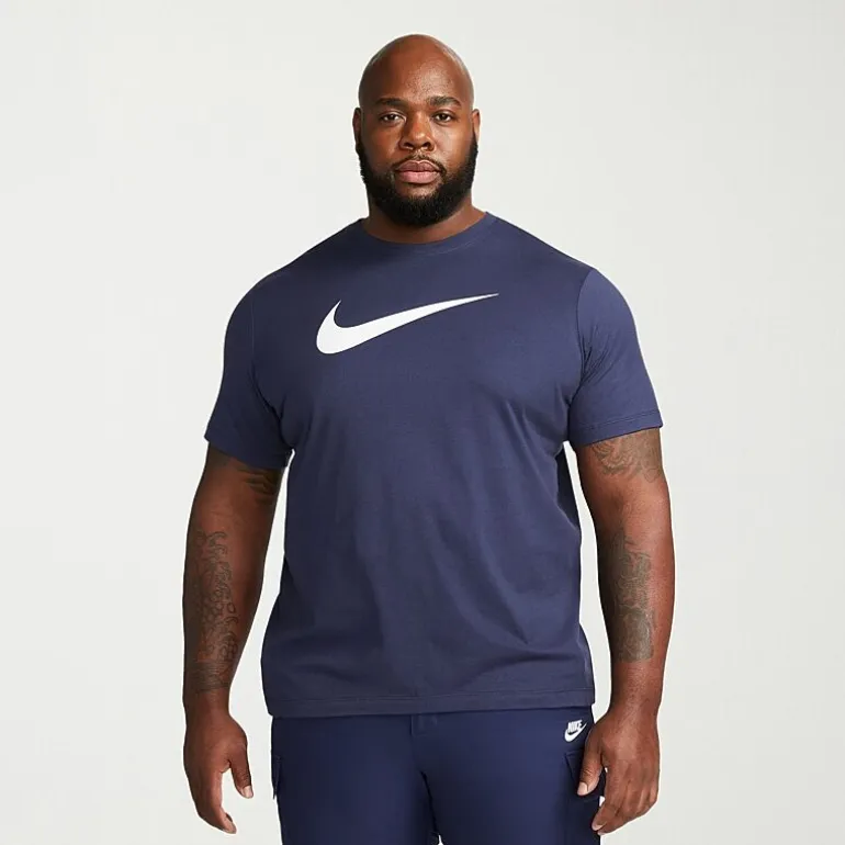 Nike Mens Crew Neck Short Sleeve Regular Fit Big and Tall Graphic T-Shirt